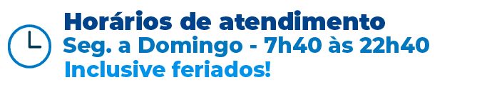 Horários de atendimento JP Providers